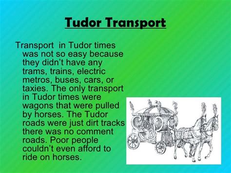 tudor transport facts.